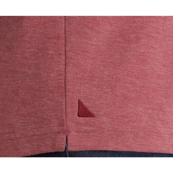 Men’s Untuckit Wrinkle-Free Long-Sleeve Damaschino Polo Size M - Picture 6 of 8